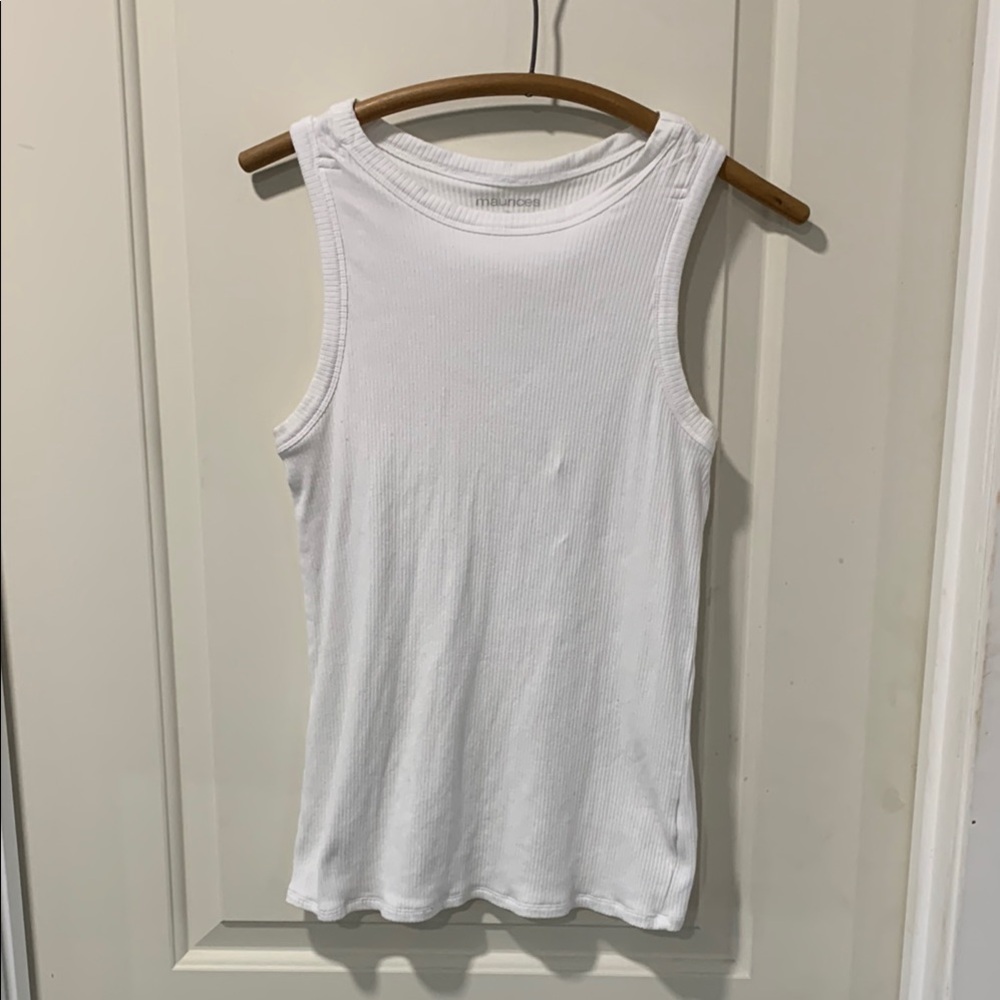 White Sleeveless Women's Top